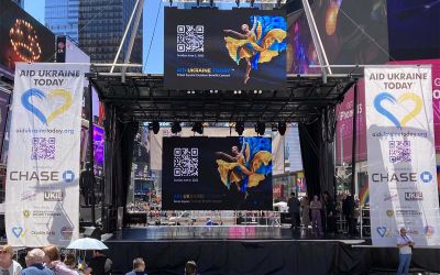 AID UKRAINE TODAY Time Square